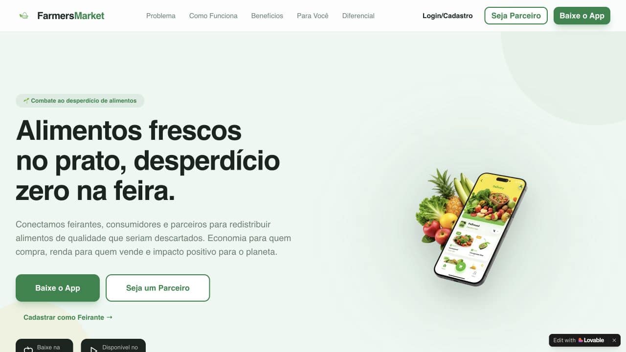 Обложка разбора: FarmersMarket: предзаказ у локальных продавцов