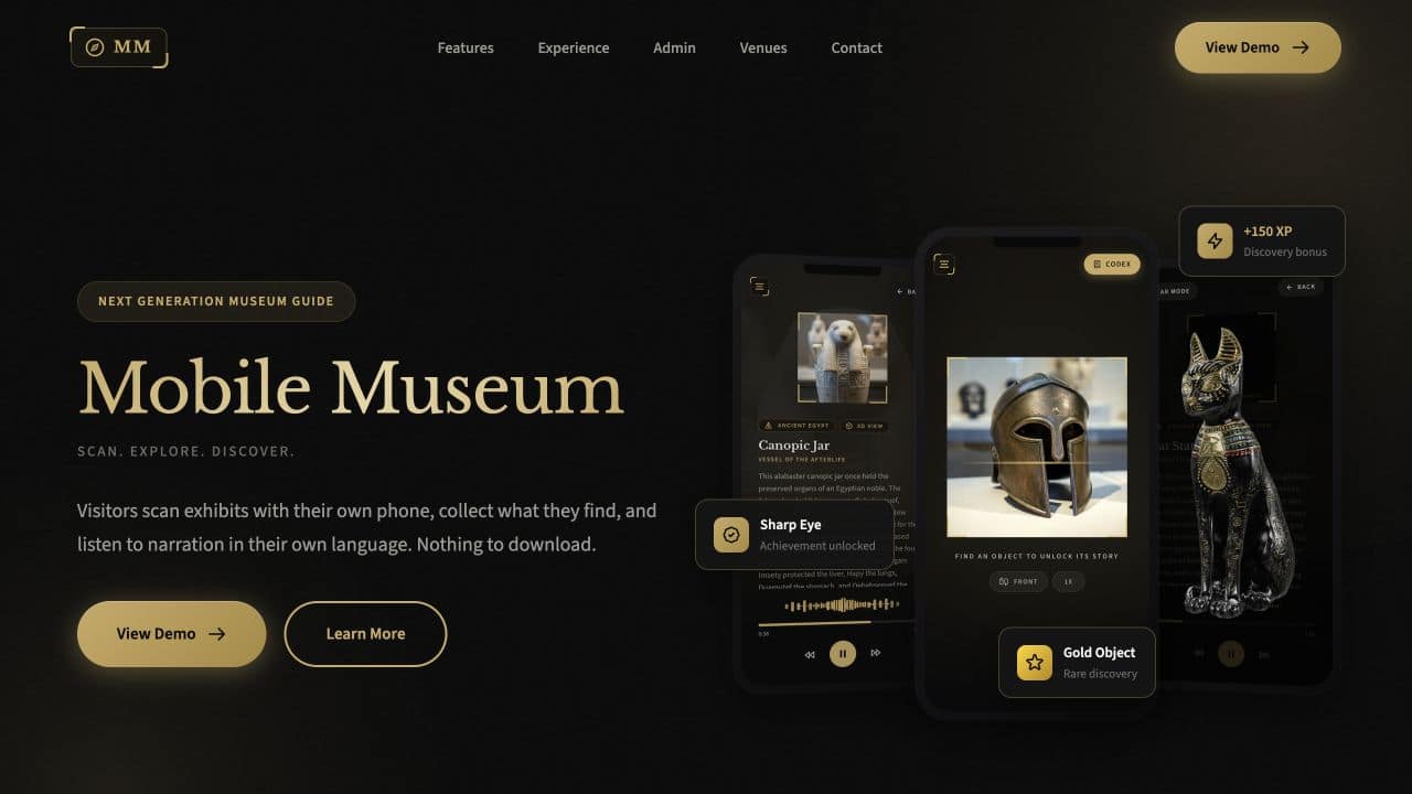 Обложка разбора: Mobile Museum: AI-гид по малой коллекции